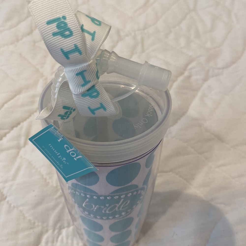 Mud pie acrylic Bride cup - Picture 6 of 6
